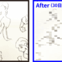 人物ドローイングをイチから学んでみた結果｜30日間絵を描き続けたビフォーアフター